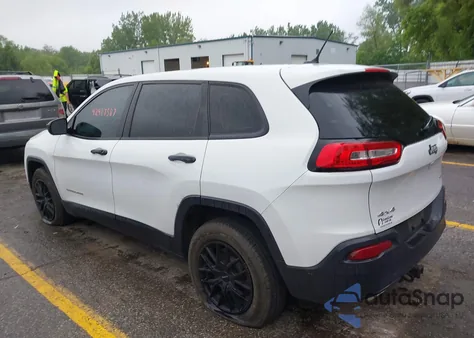 2016 Jeep Cherokee Sport from USA, damaged, VIN 1C4PJMAS6GW161401
